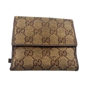 Authentic Gucci Canvas Wallet